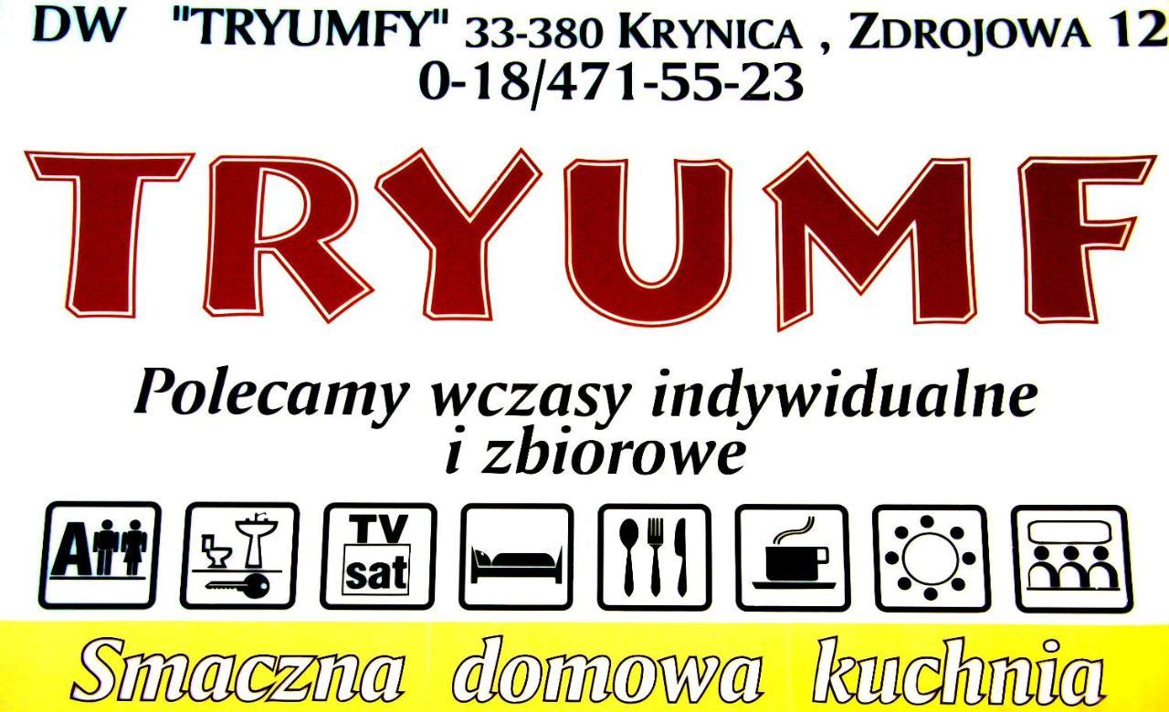 Domy Wczasowe Tryumfy Bed & Breakfast Криница-Здруй Екстериор снимка